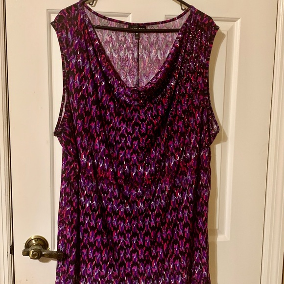 Fashion Bug Tops - Fashion Bug Multicolor SleevelessTop